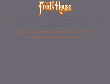 Tablet Screenshot of fredshousemusic.co.uk